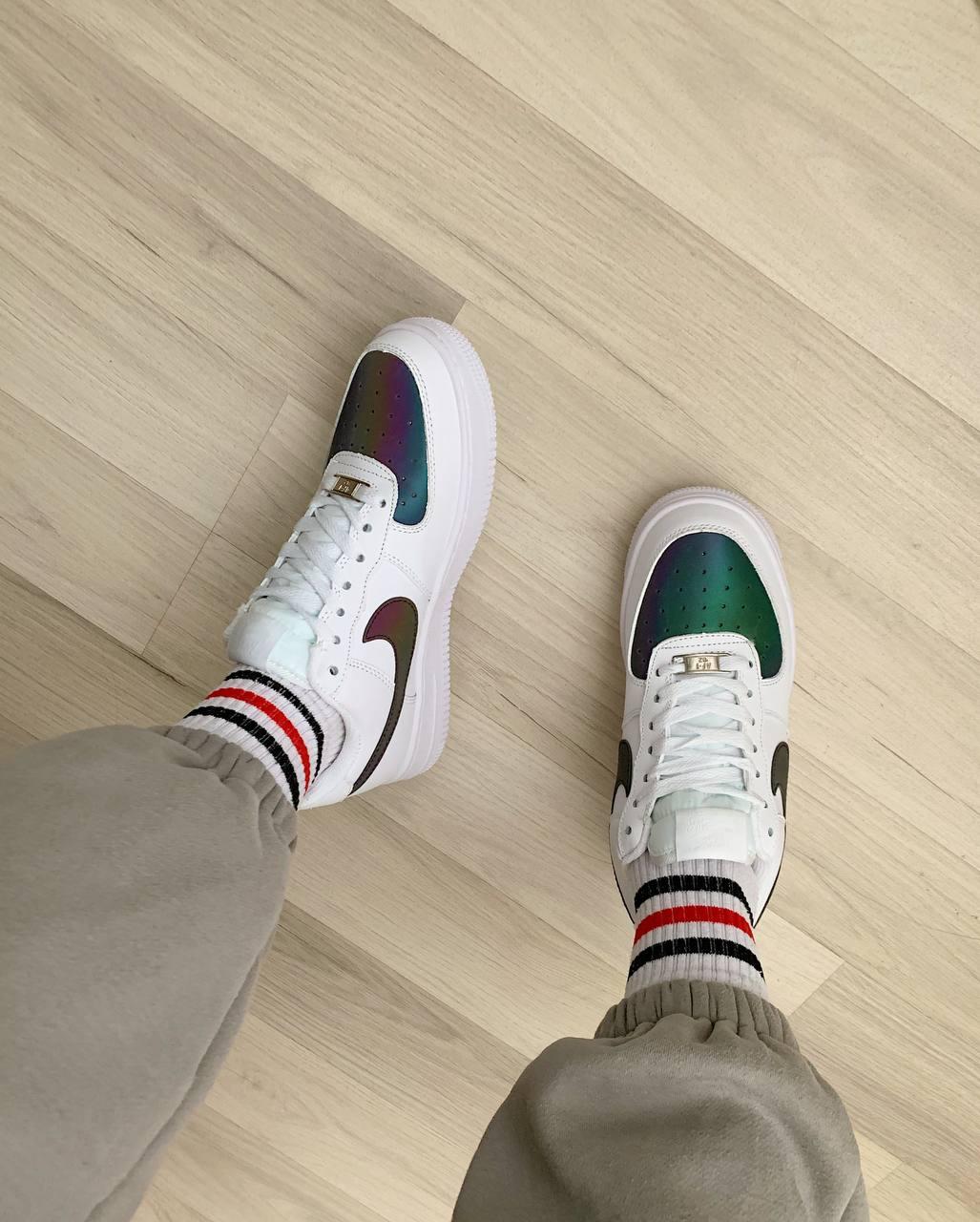 Nike Air Force 1 White Reflective