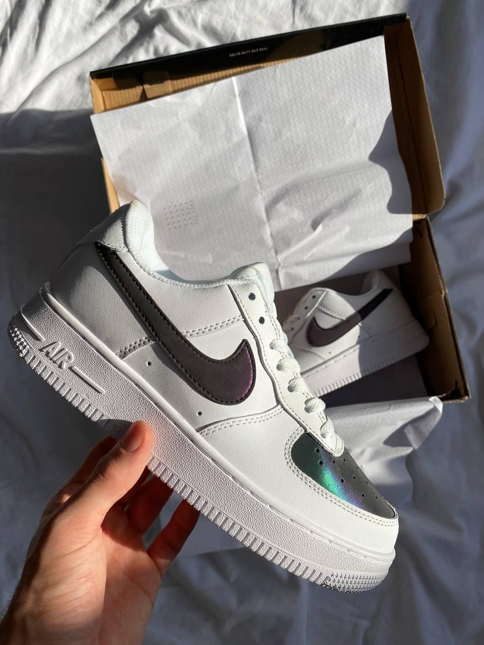 Nike Air Force 1 White Reflective