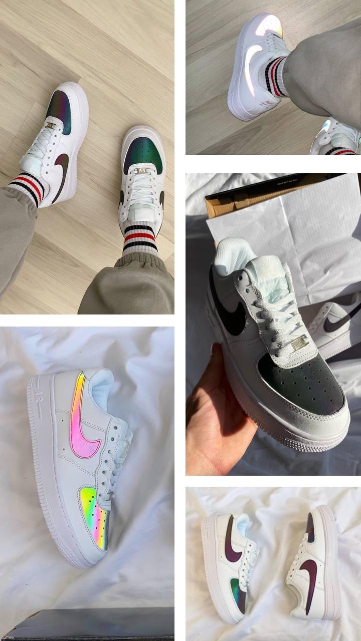 Nike Air Force 1 White Reflective