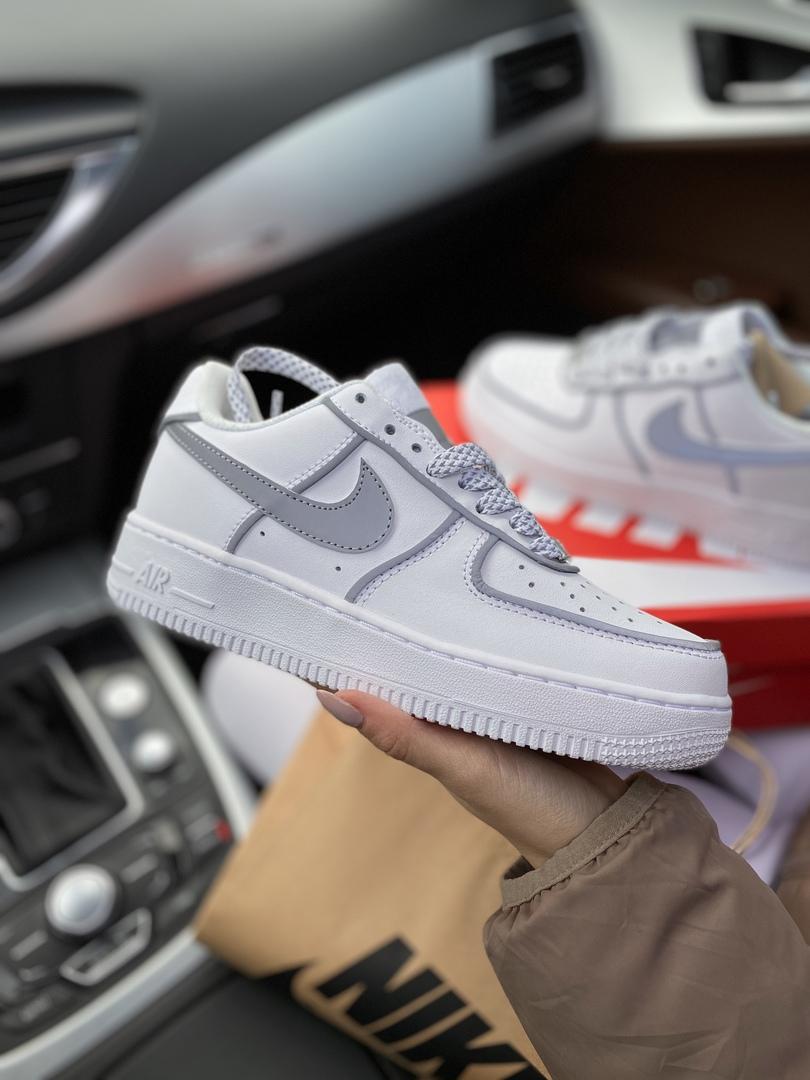 Nike Air Force 1 White Reflective 3