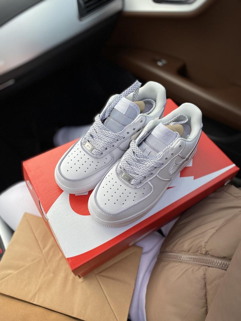 Nike Air Force 1 White Reflective 3