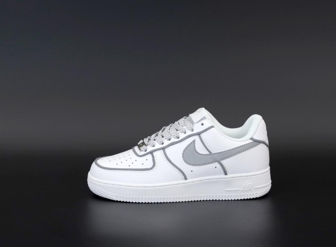 Nike Air Force 1 White Reflective 3