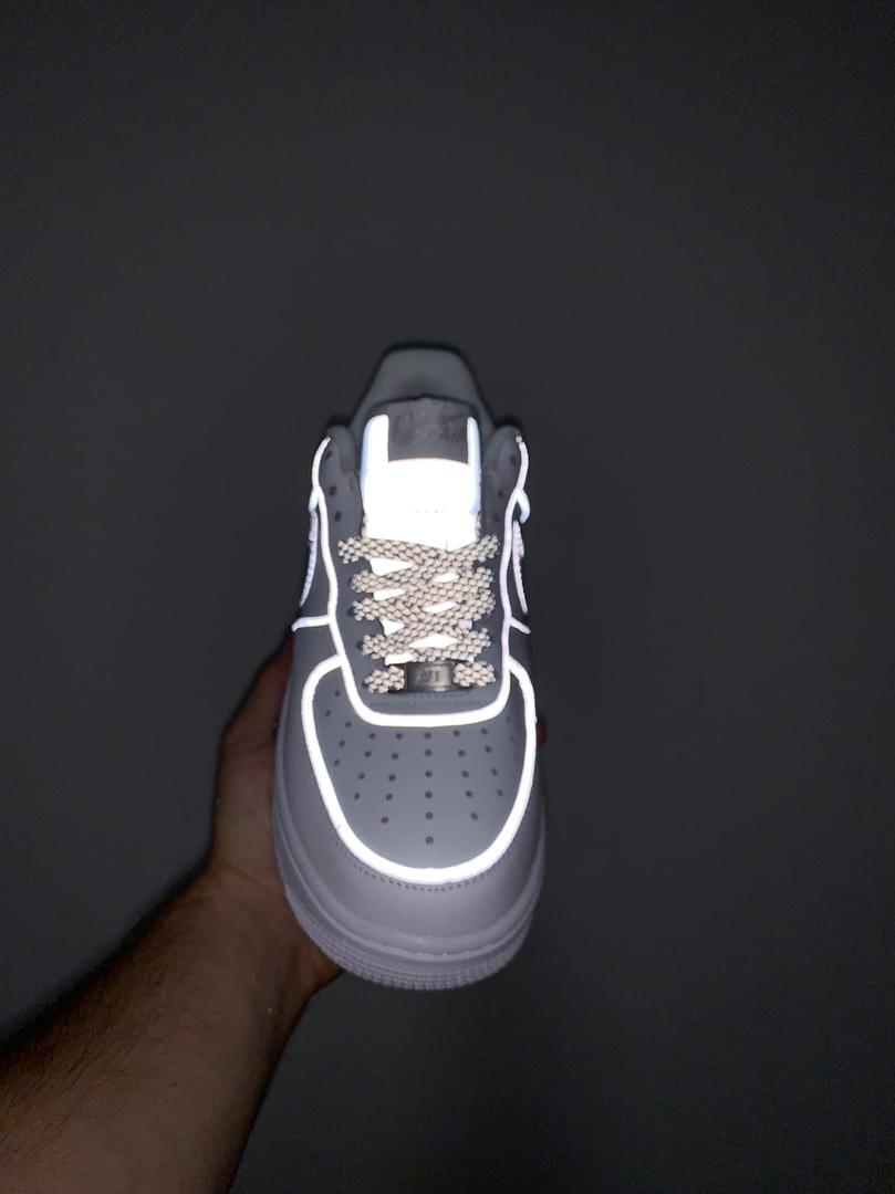 Nike Air Force 1 White Reflective 3