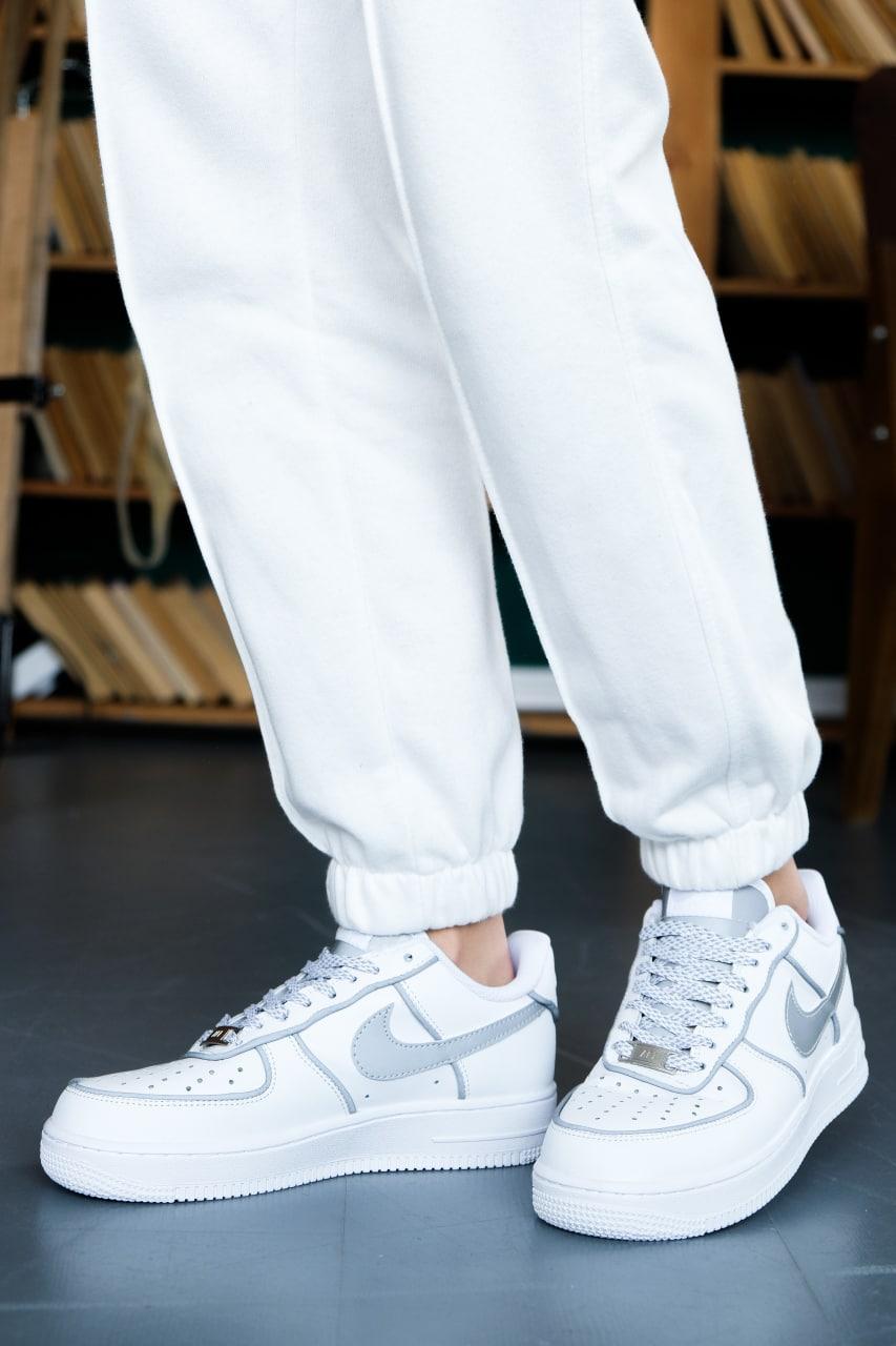 Nike Air Force 1 White Reflective 3