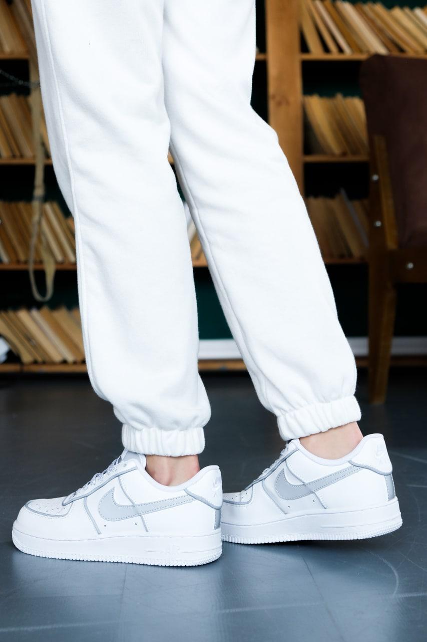 Nike Air Force 1 White Reflective 3