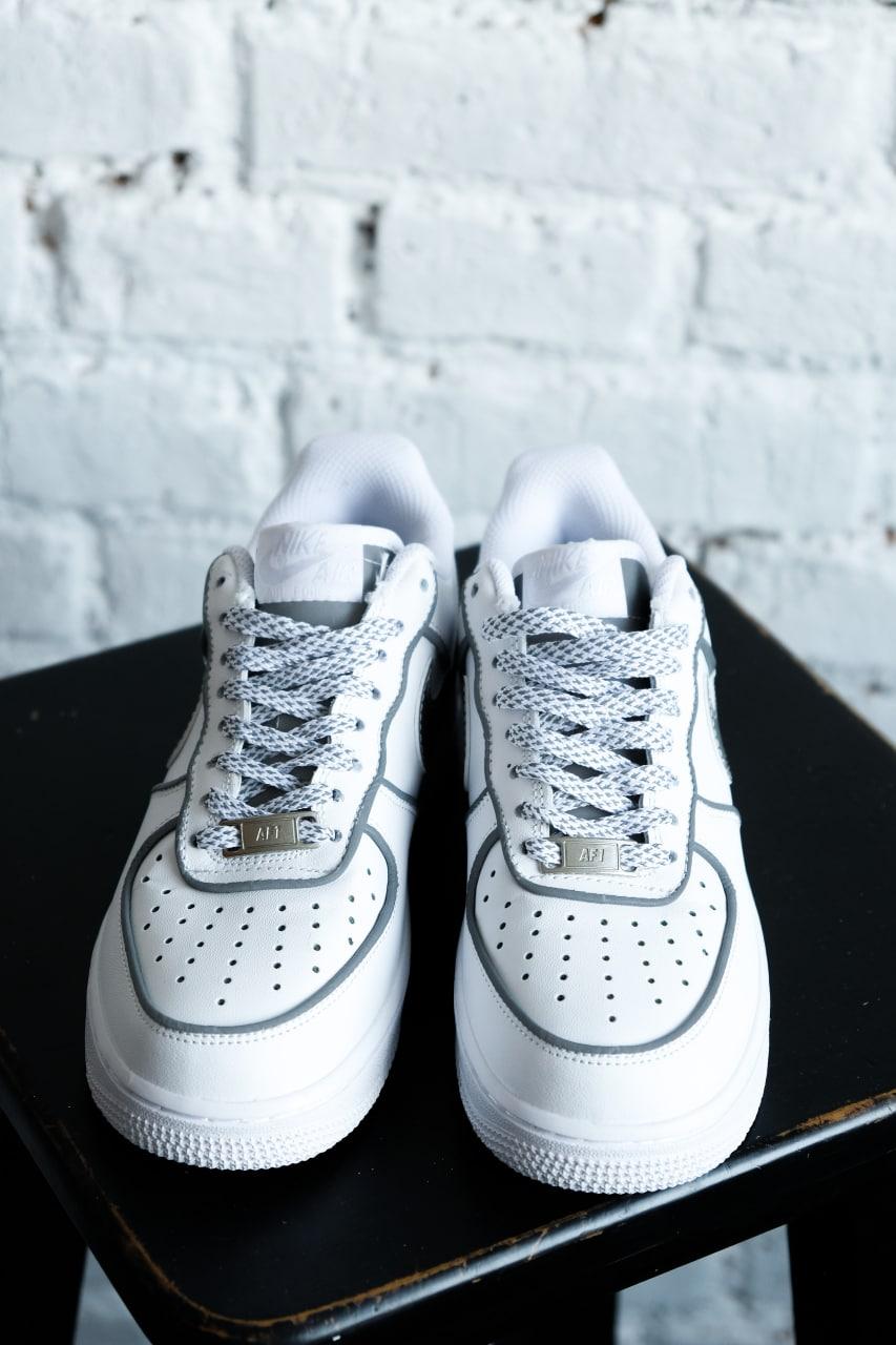Nike Air Force 1 White Reflective 3