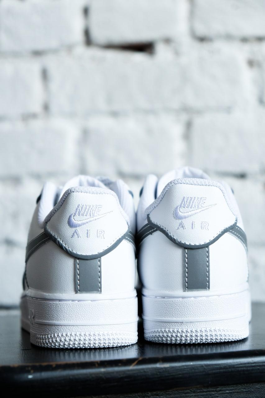 Nike Air Force 1 White Reflective 3