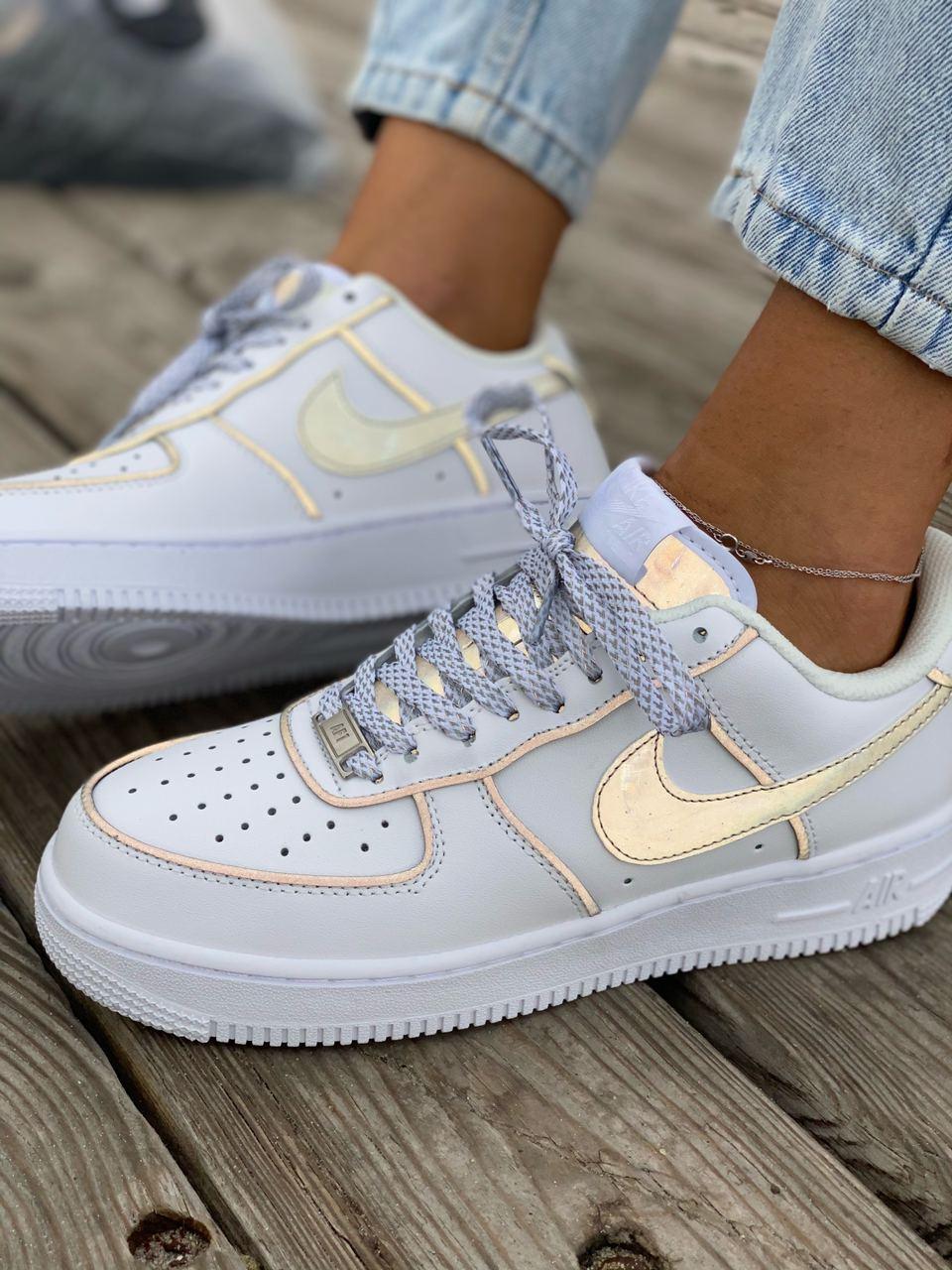 Nike Air Force 1 White Reflective 3