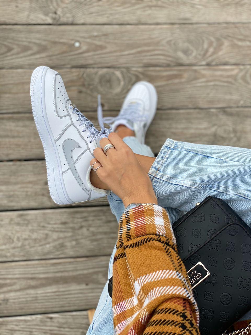 Nike Air Force 1 White Reflective 3