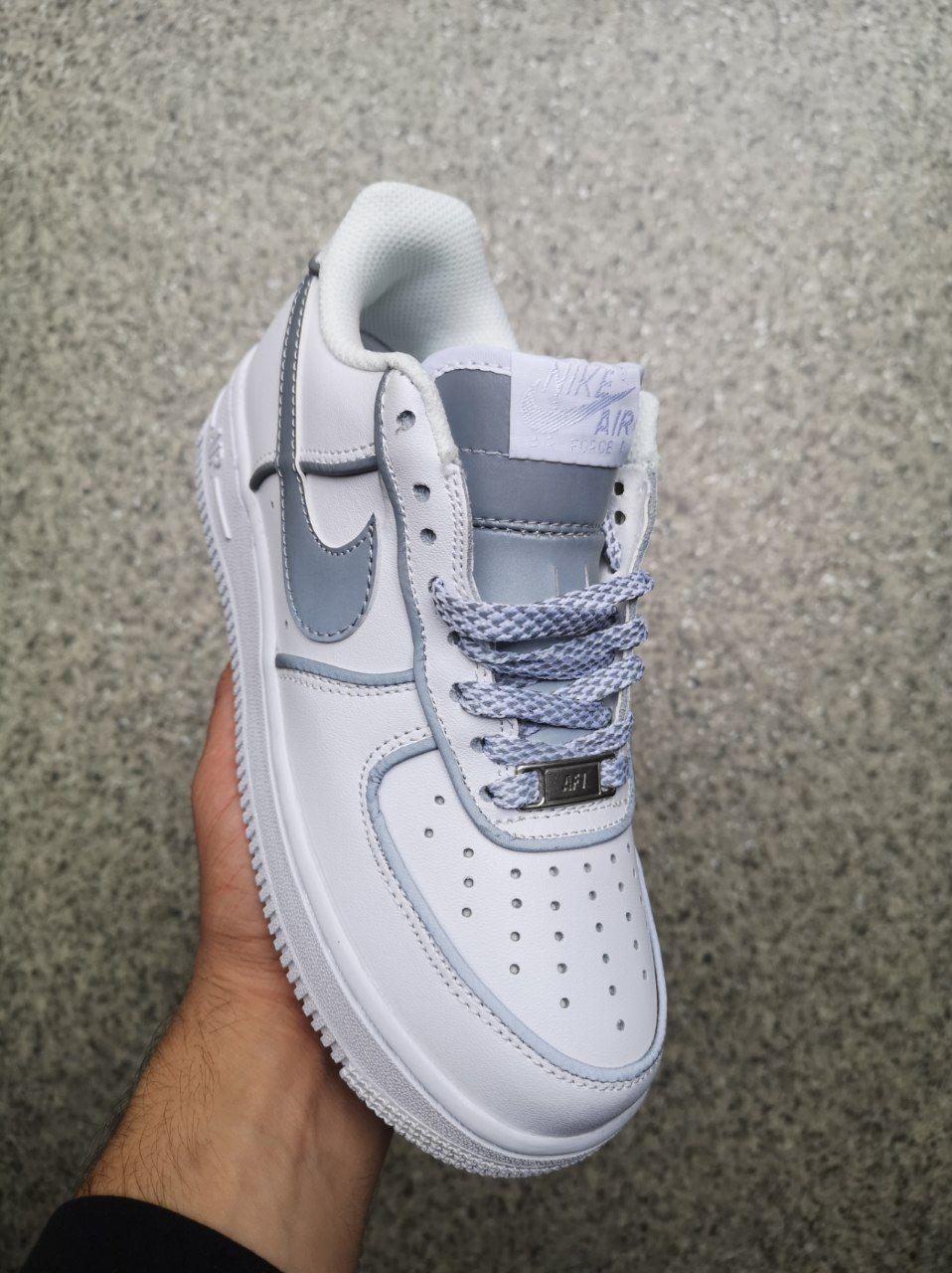 Nike Air Force 1 White Reflective 3