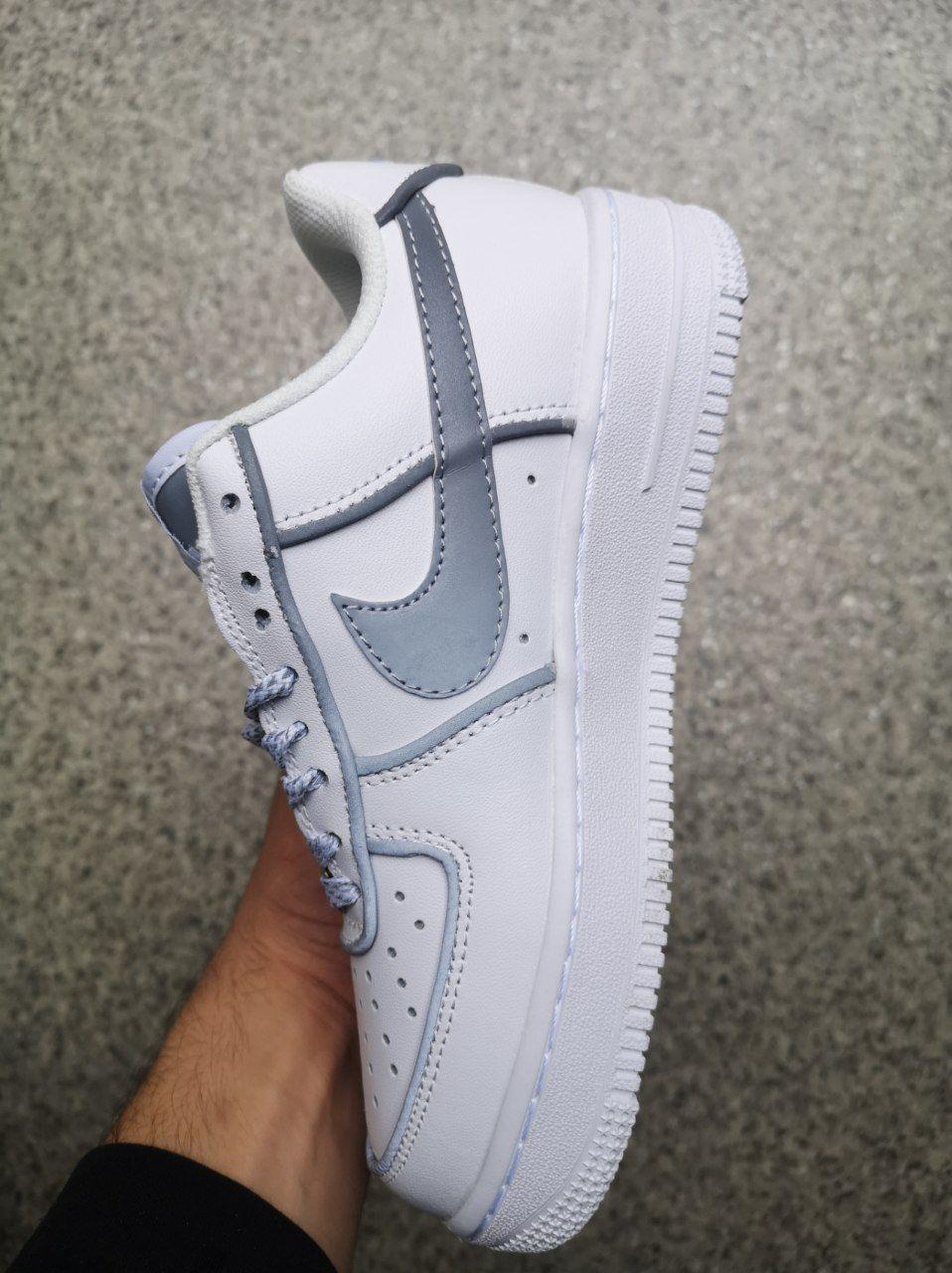 Nike Air Force 1 White Reflective 3