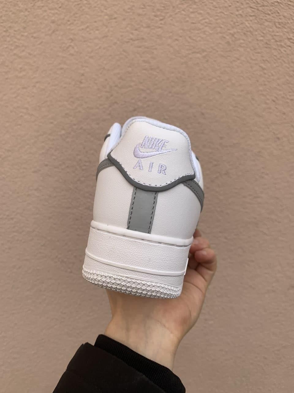 Nike Air Force 1 White Reflective 3