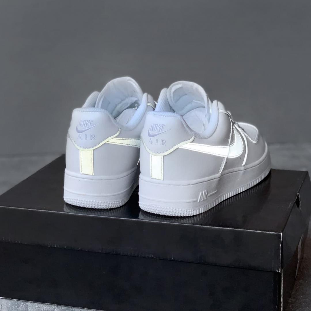 Nike Air Force 1 White Reflective 3