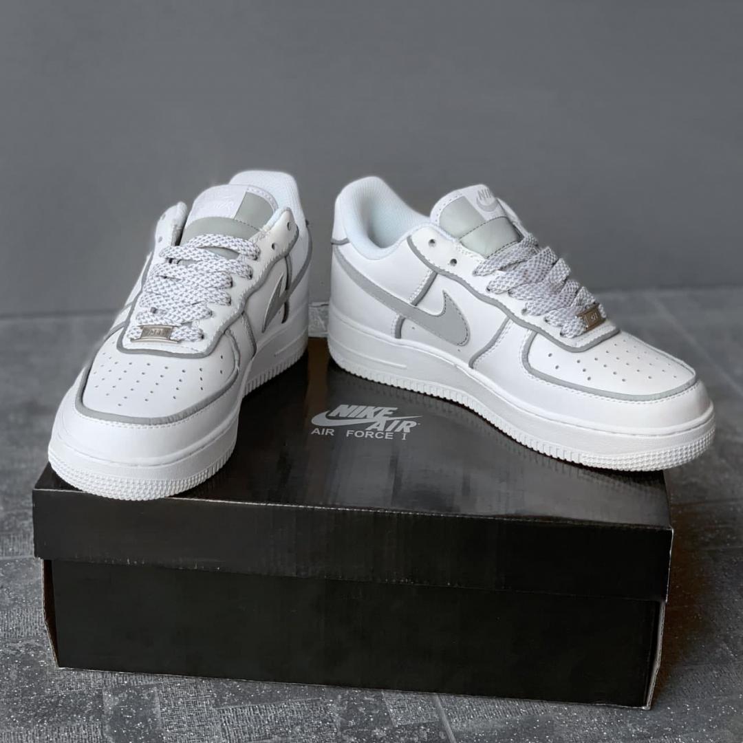 Nike Air Force 1 White Reflective 3