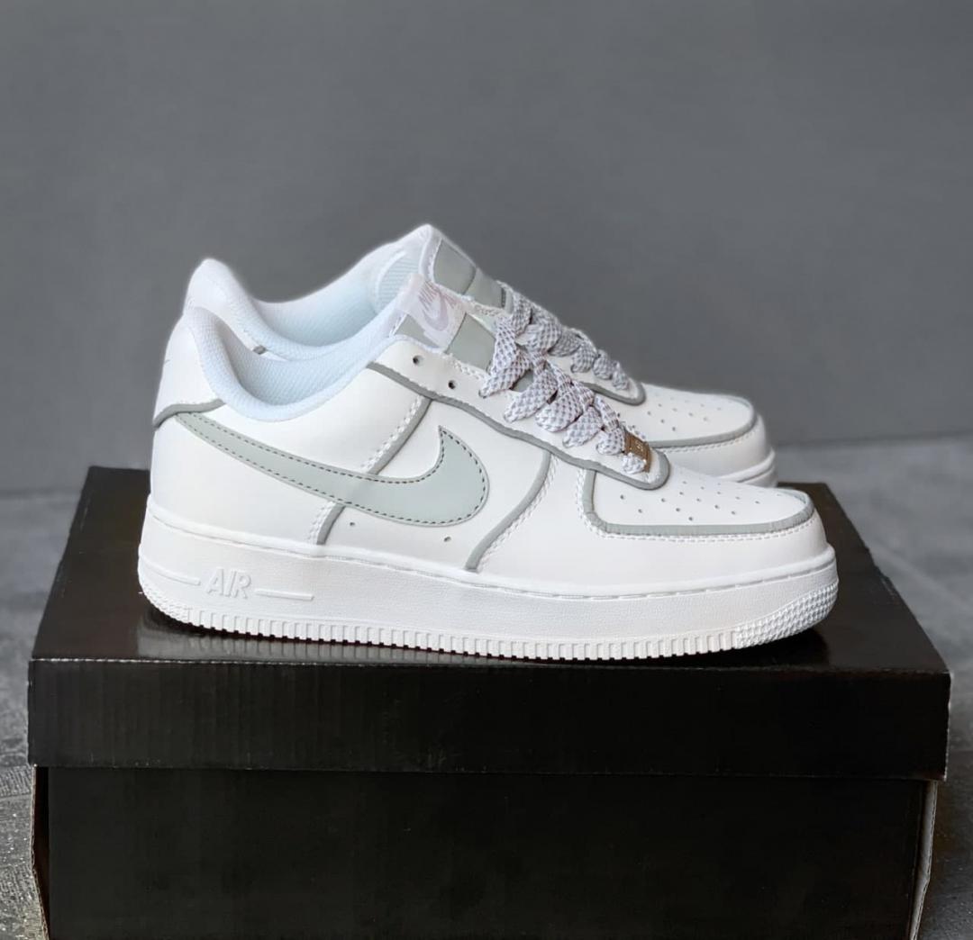Nike Air Force 1 White Reflective 3