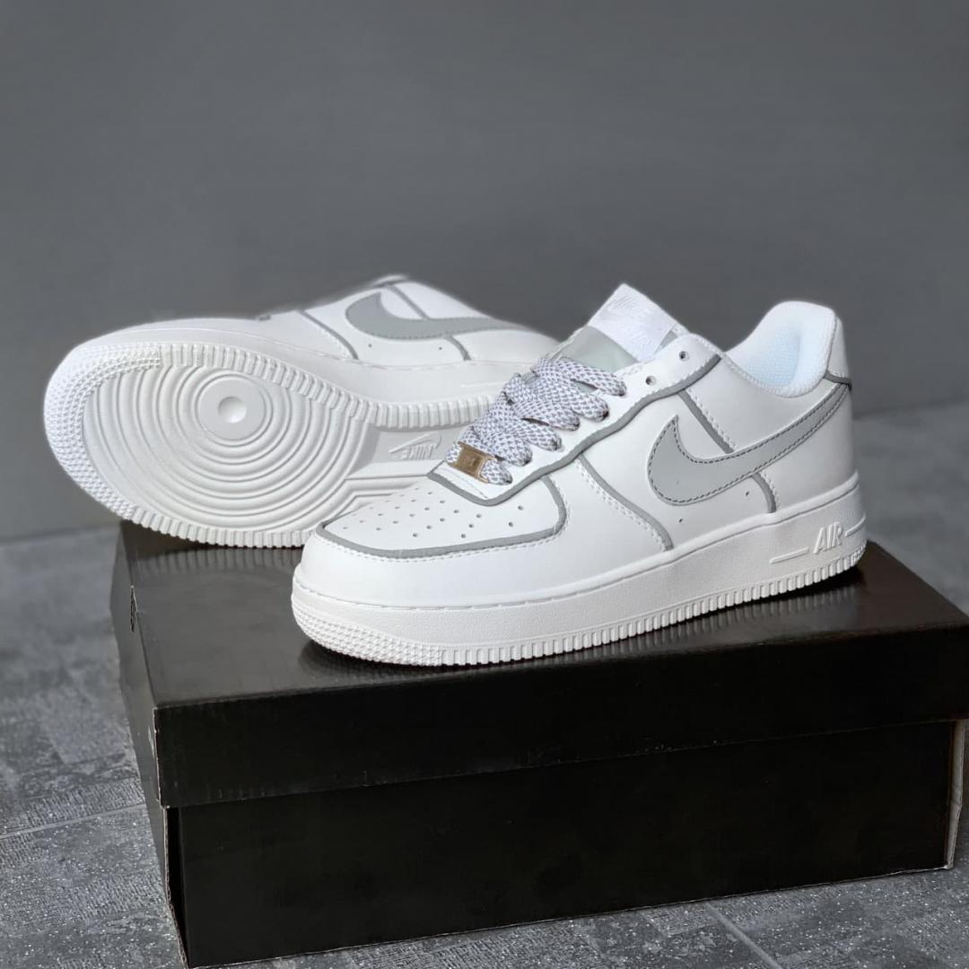 Nike Air Force 1 White Reflective 3
