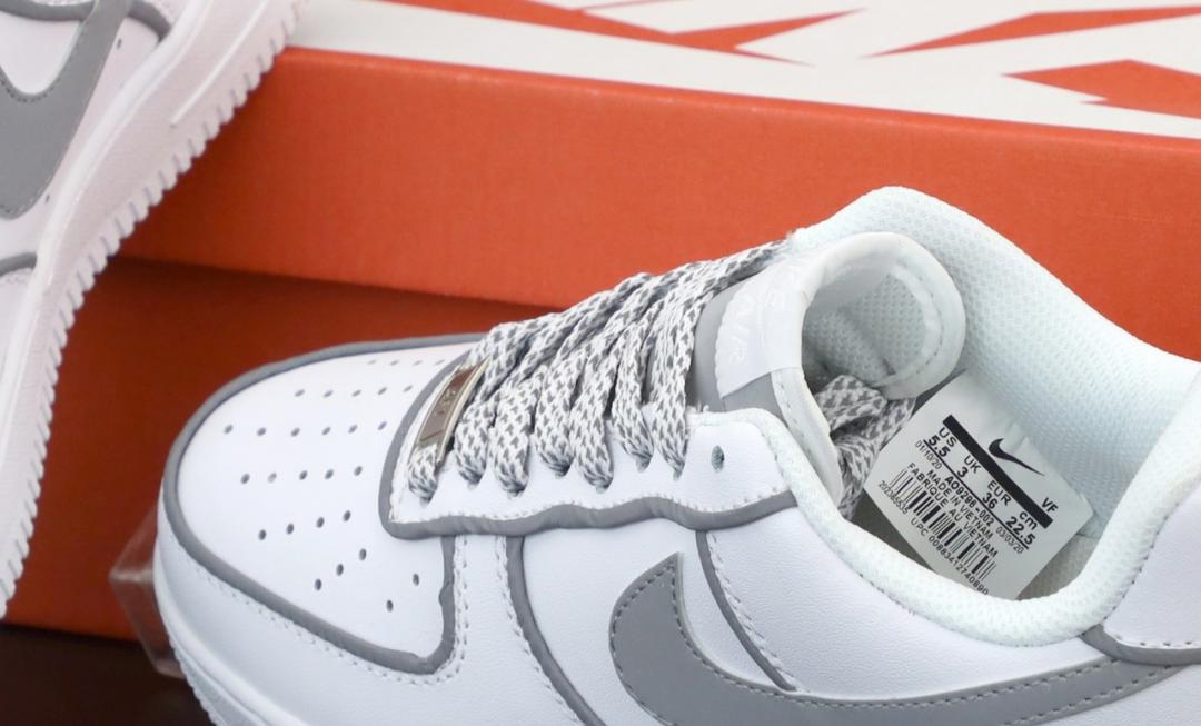 Nike Air Force 1 White Reflective 3