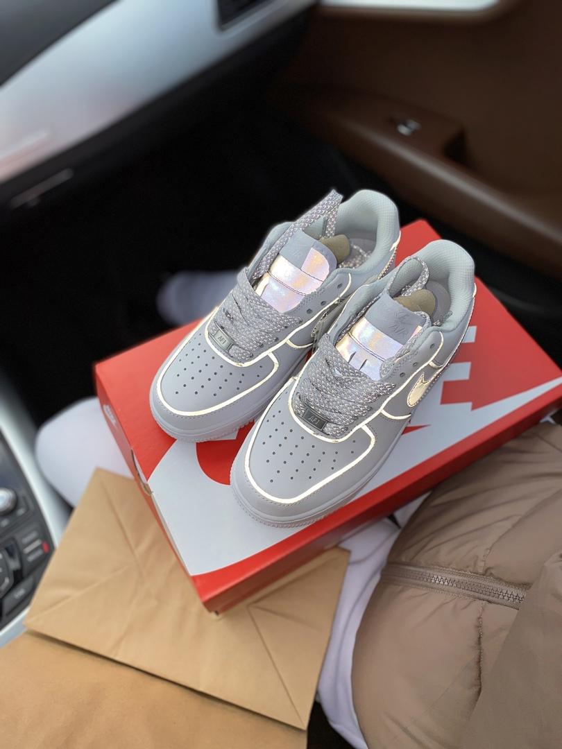 Nike Air Force 1 White Reflective 3