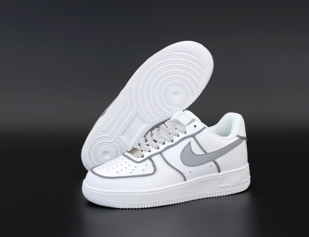 Nike Air Force 1 White Reflective 3