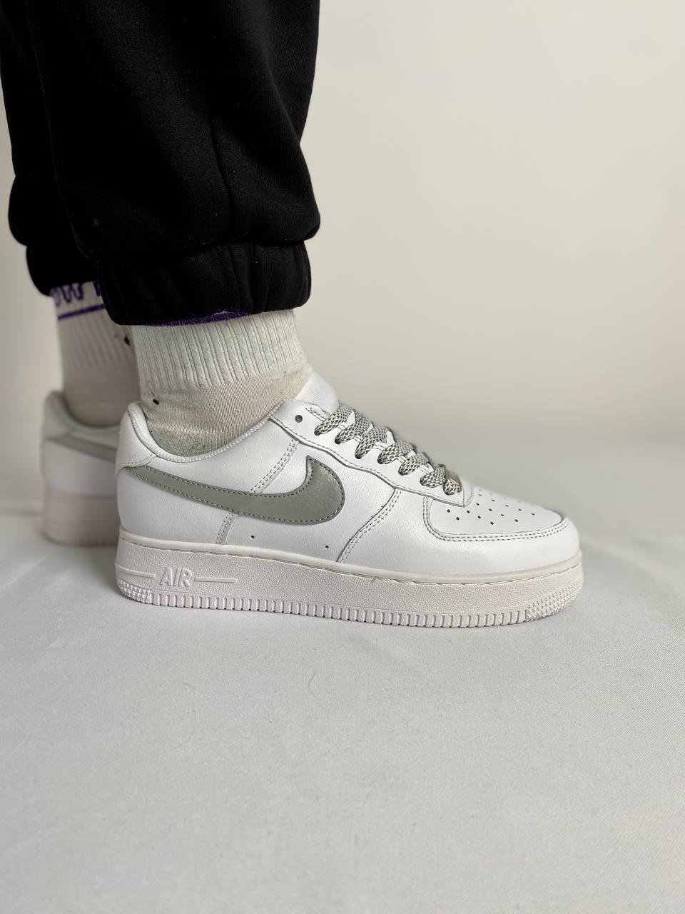 Nike Air Force 1 White Reflective 4