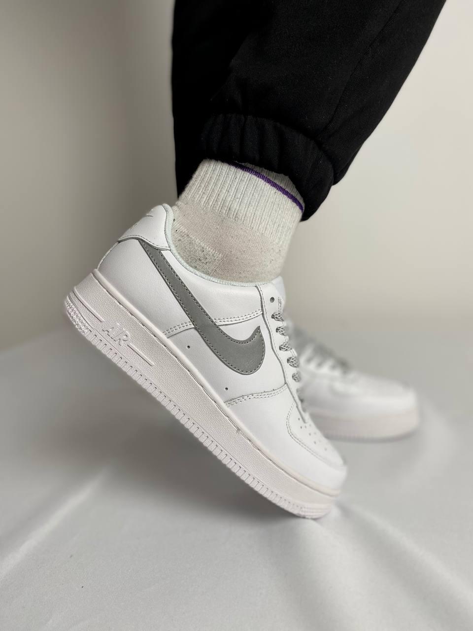 Nike Air Force 1 White Reflective 4