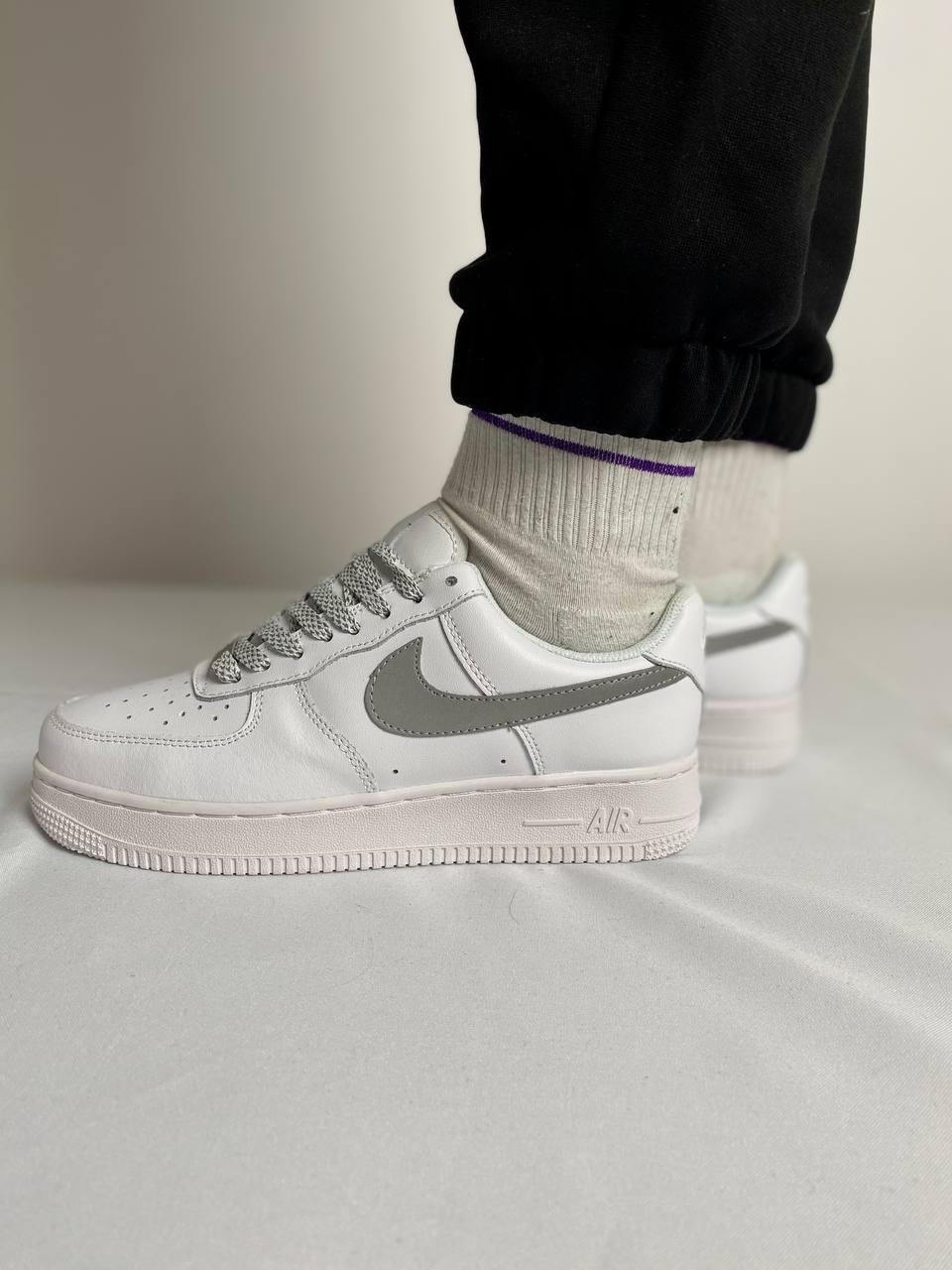 Nike Air Force 1 White Reflective 4