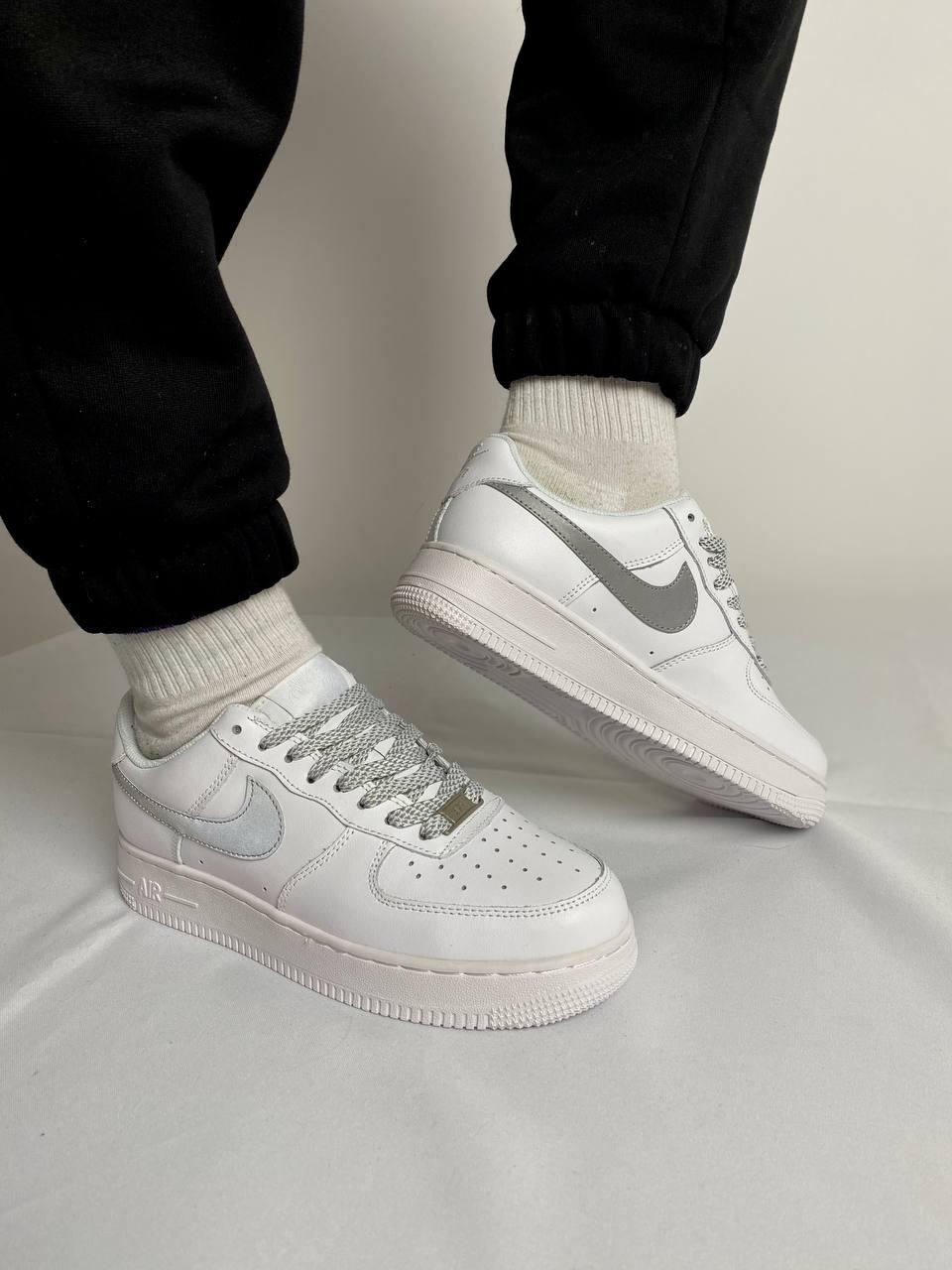 Nike Air Force 1 White Reflective 4