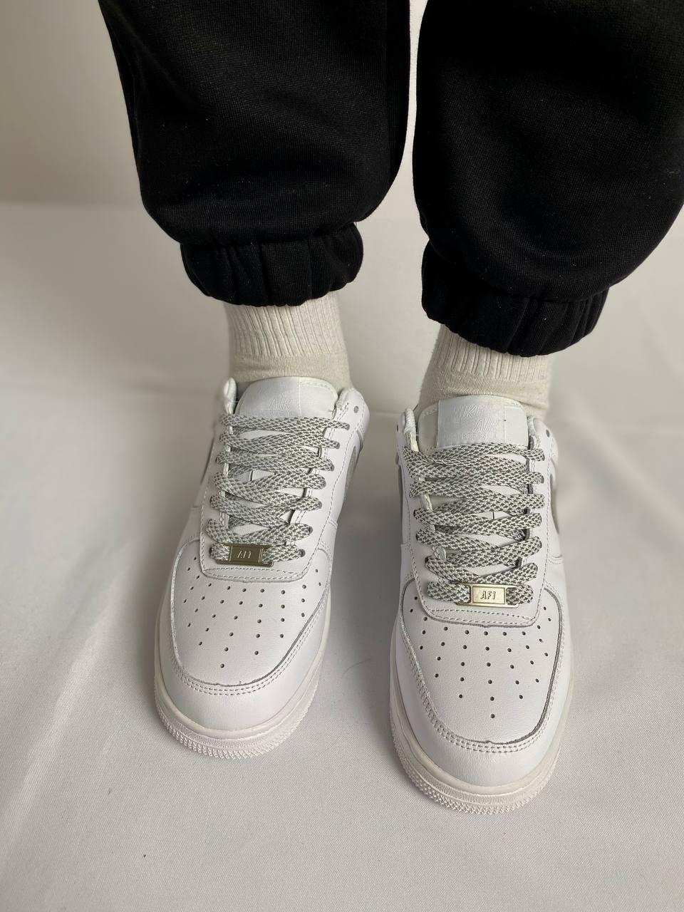 Nike Air Force 1 White Reflective 4
