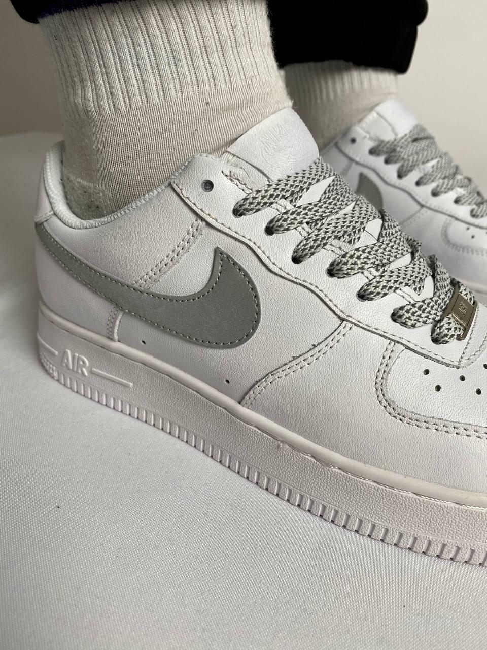 Nike Air Force 1 White Reflective 4