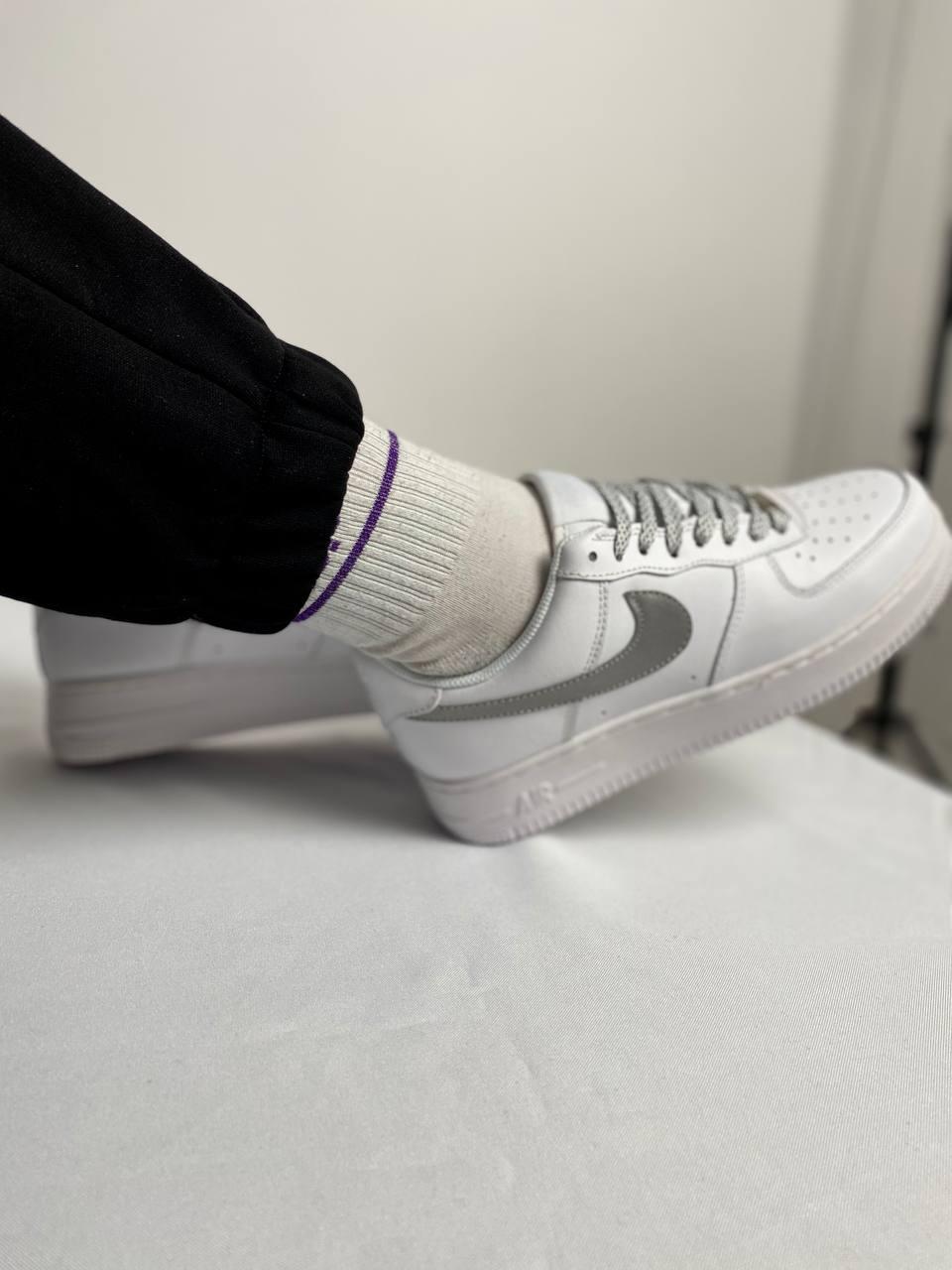 Nike Air Force 1 White Reflective 4