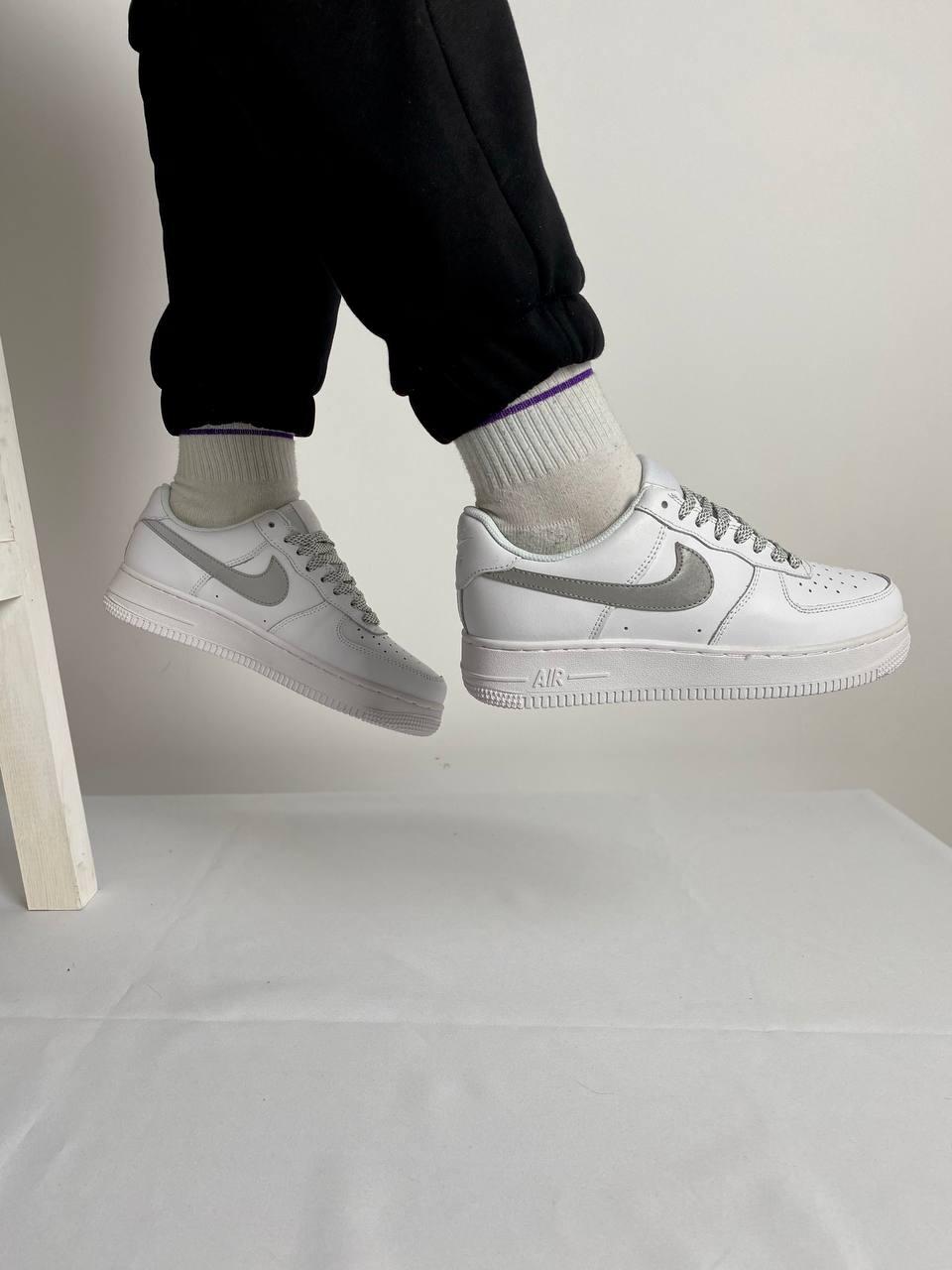 Nike Air Force 1 White Reflective 4