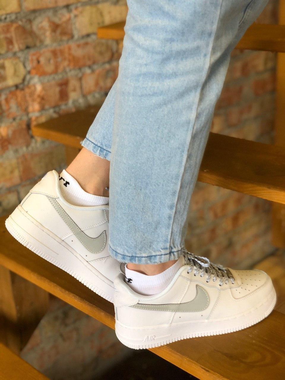 Nike Air Force 1 White Reflective 4