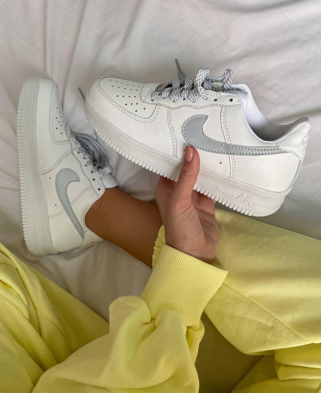 Nike Air Force 1 White Reflective 4