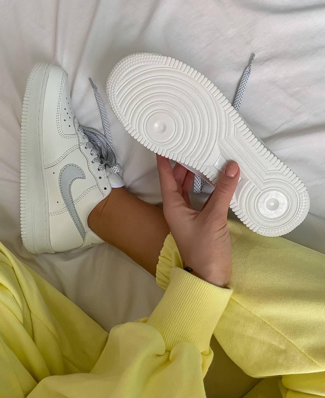 Nike Air Force 1 White Reflective 4