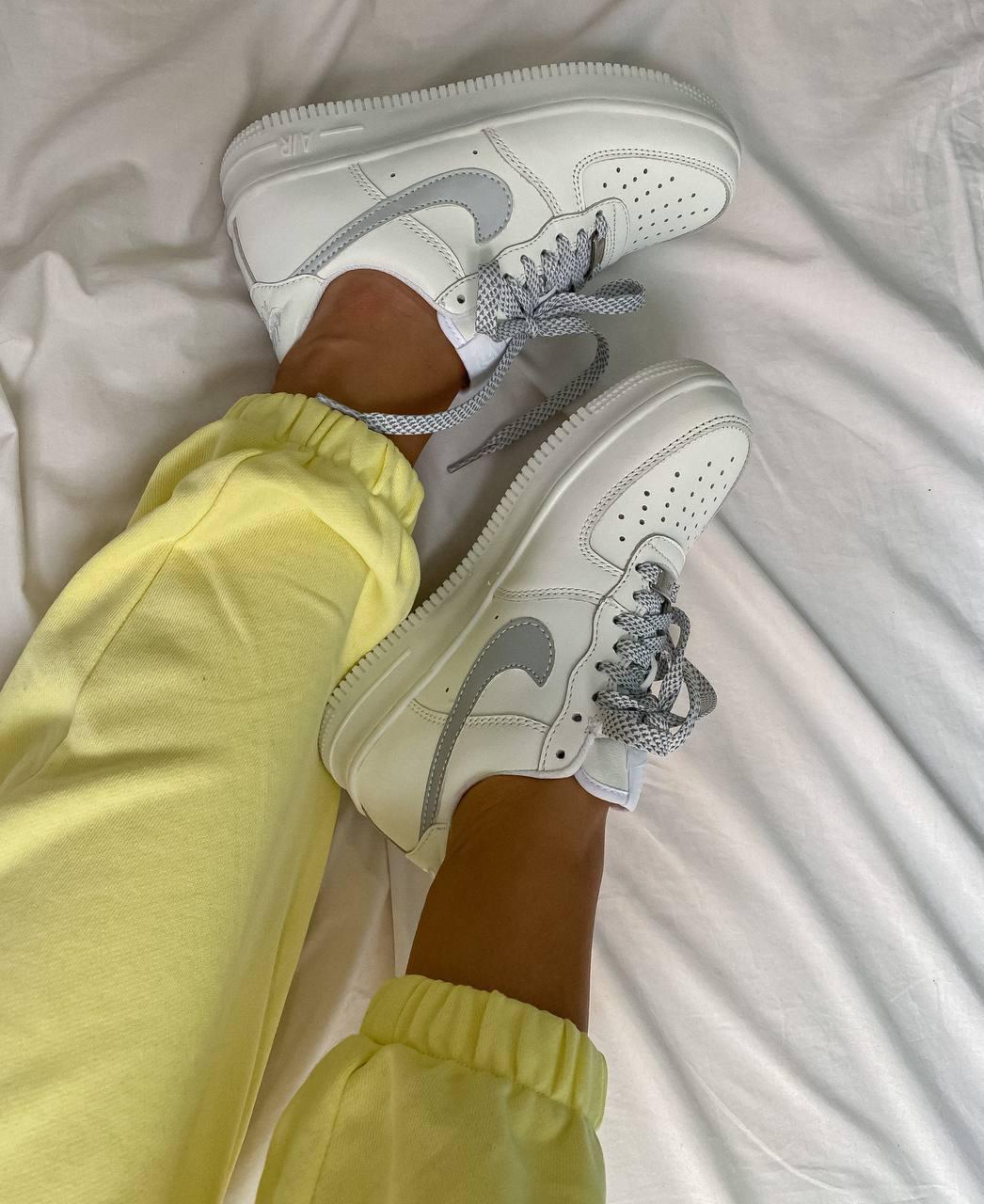 Nike Air Force 1 White Reflective 4