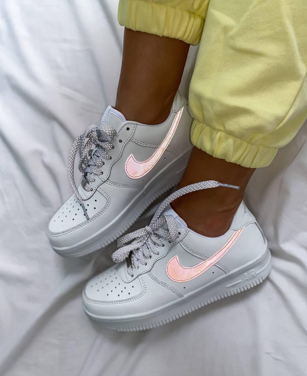 Nike Air Force 1 White Reflective 4