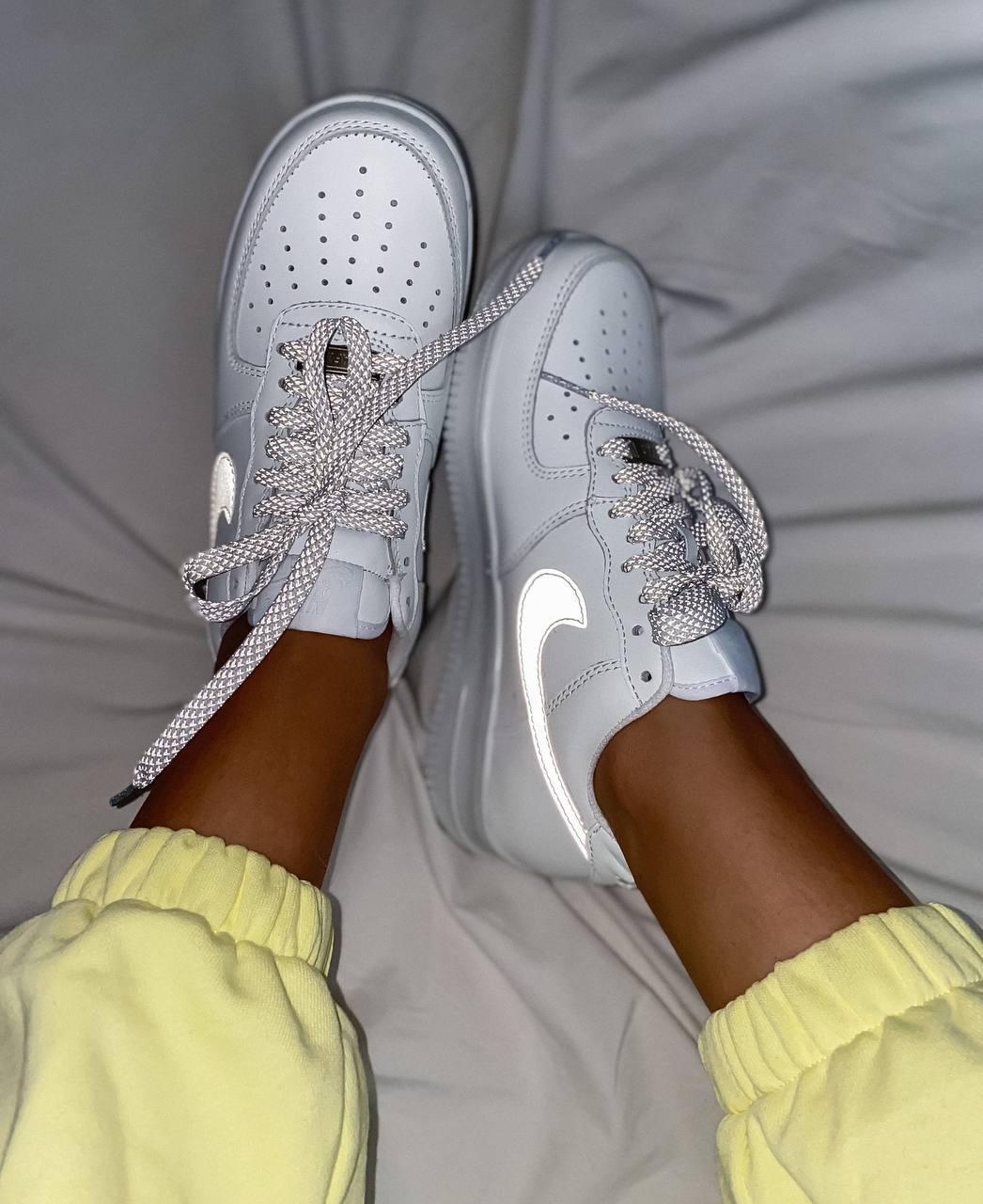 Nike Air Force 1 White Reflective 4