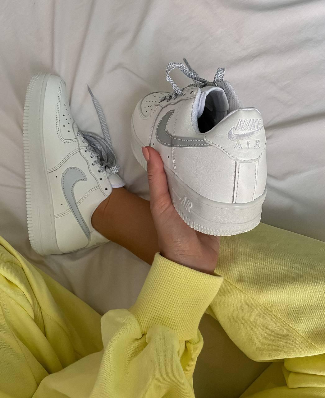Nike Air Force 1 White Reflective 4