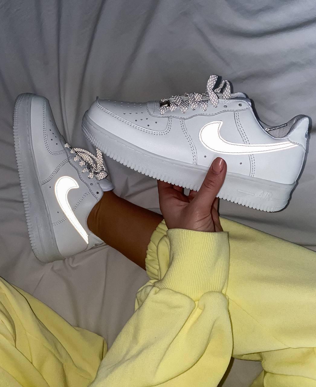 Nike Air Force 1 White Reflective 4
