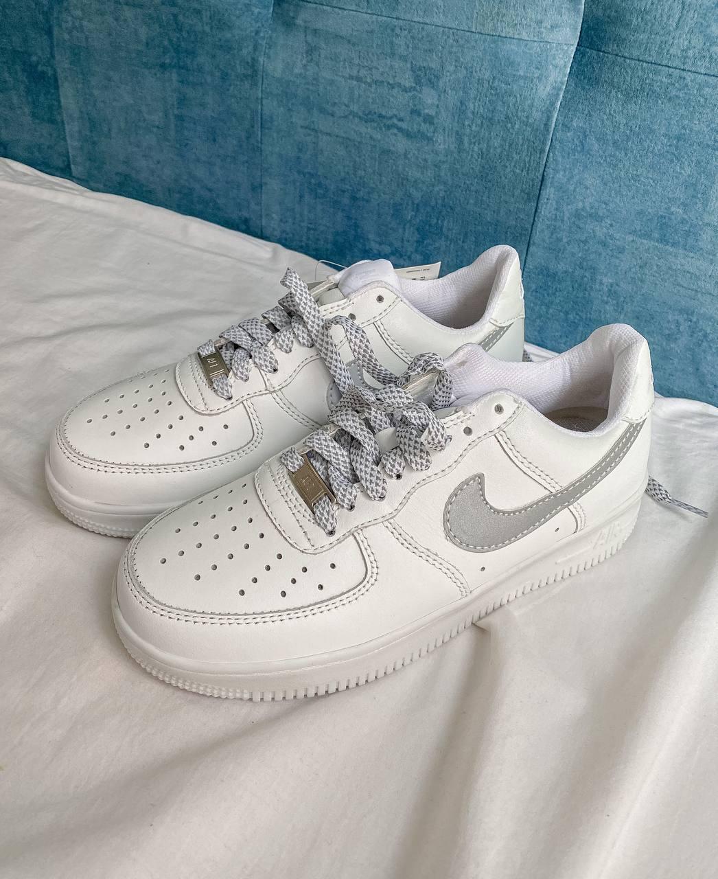 Nike Air Force 1 White Reflective 4