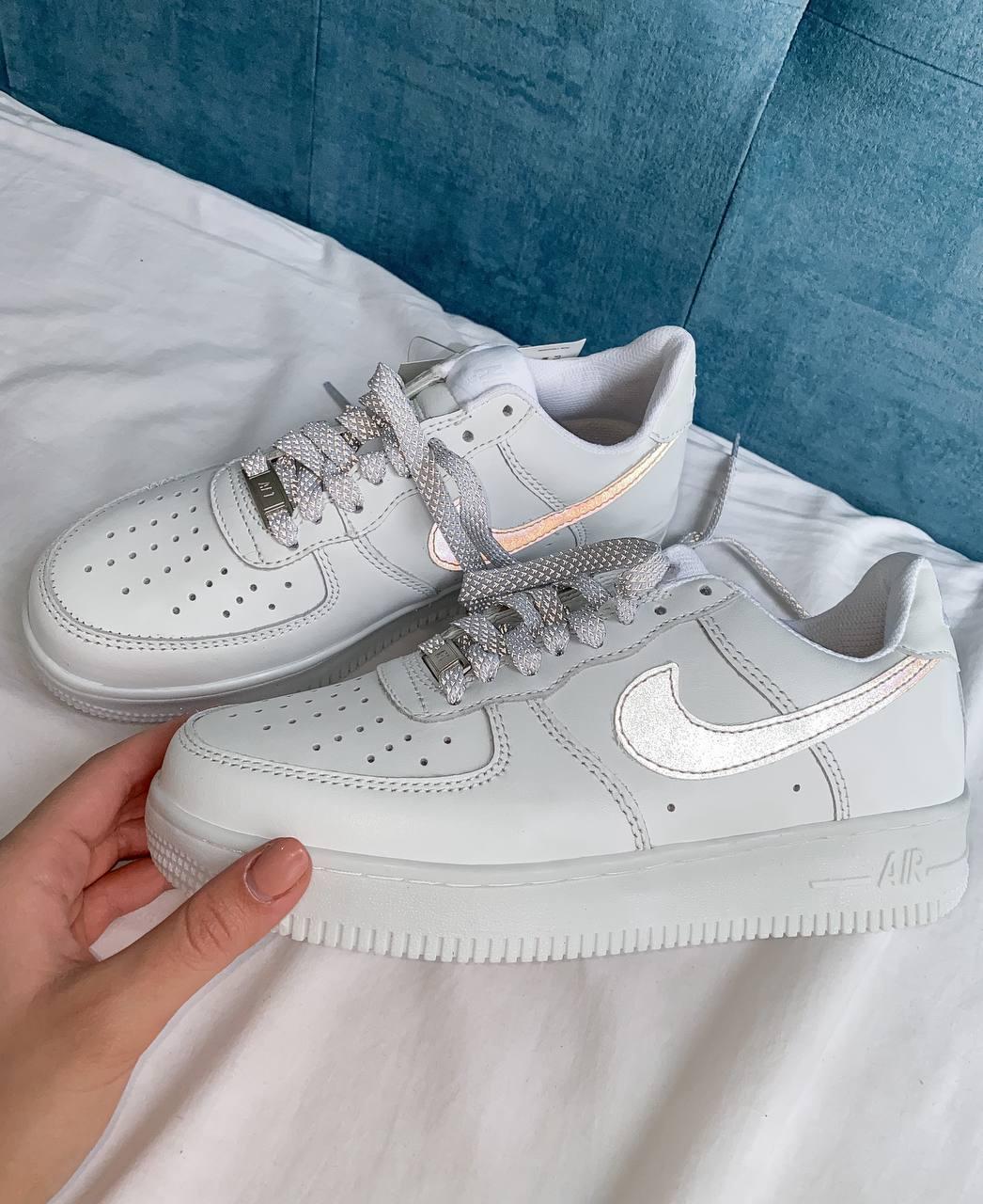 Nike Air Force 1 White Reflective 4