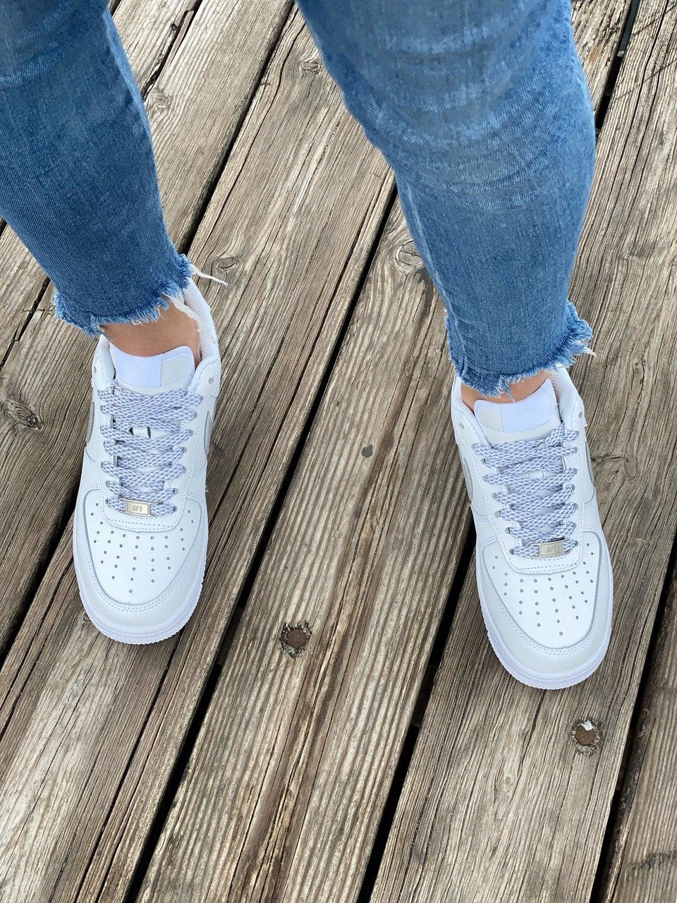Nike Air Force 1 White Reflective 4