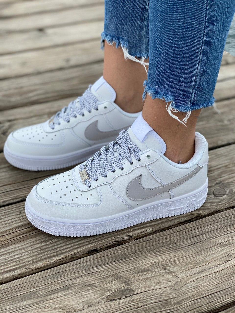 Nike Air Force 1 White Reflective 4
