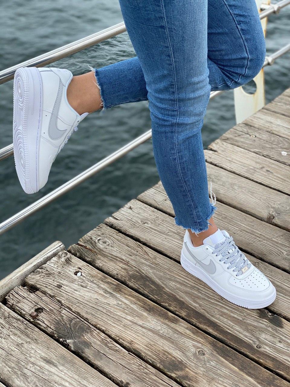 Nike Air Force 1 White Reflective 4