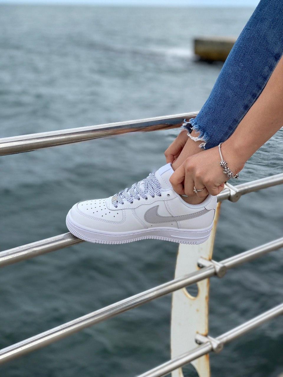 Nike Air Force 1 White Reflective 4