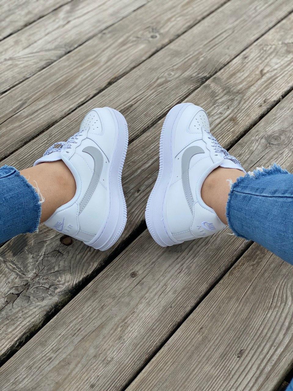 Nike Air Force 1 White Reflective 4