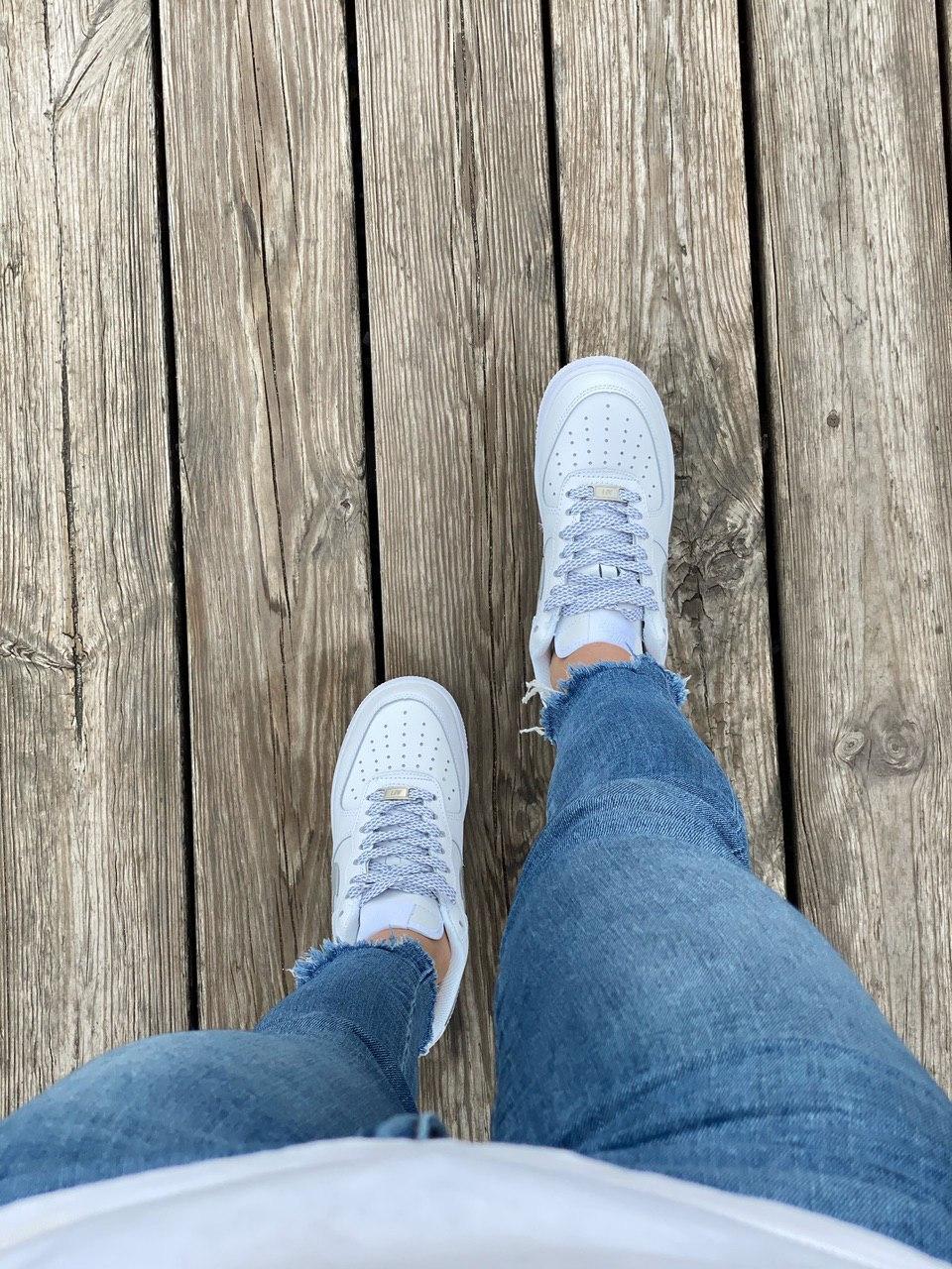 Nike Air Force 1 White Reflective 4