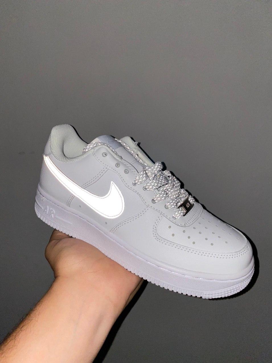 Nike Air Force 1 White Reflective 4