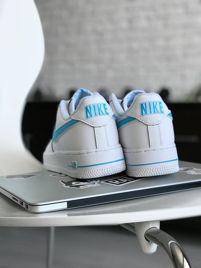 Nike Air Force 1 White Blue 4