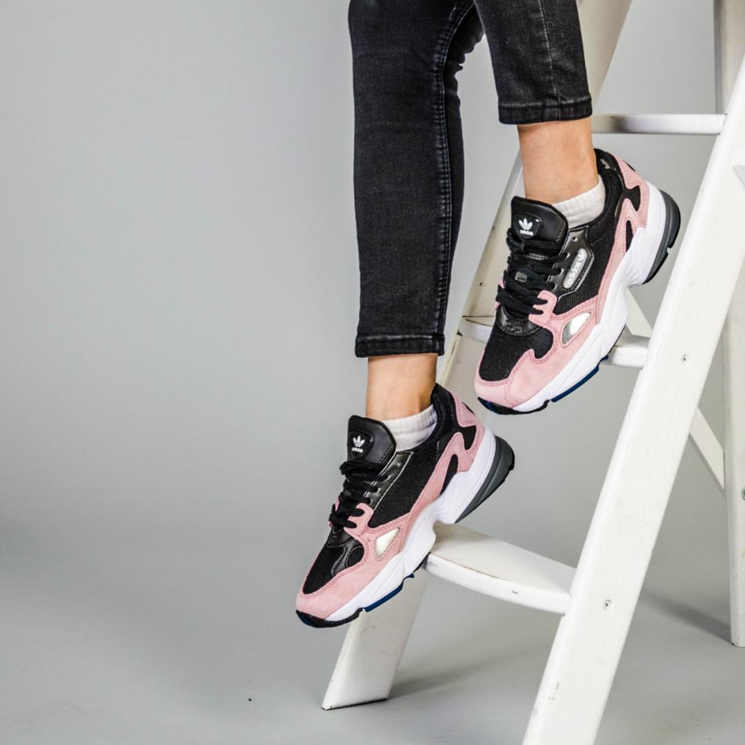 Adidas Flacon Black Pink White